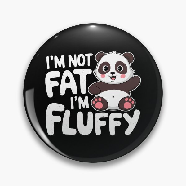 Artikelvorschau, Lustiges flauschiges Panda-Zitat-Design Wildlife Kawaii Chubby entworfen und verkauft von w1ckerman.