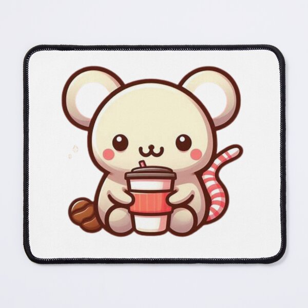 Item preview, mouse with coffee designed and sold by Eternalski.