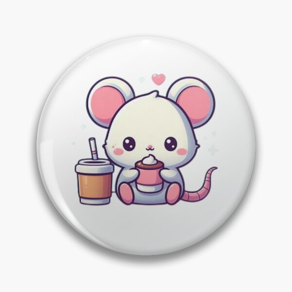 Item preview, mouse with coffee designed and sold by Eternalski.