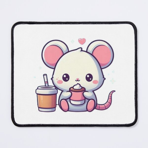 Item preview, mouse with coffee designed and sold by Eternalski.