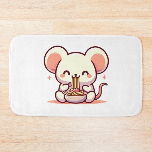 Item preview, mouse eating pasta designed and sold by Eternalski.