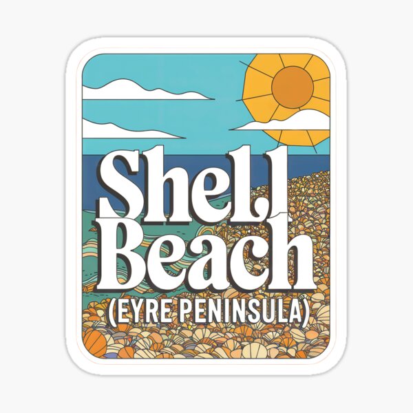 Item preview, Shell Beach (Eyre Peninsula)  designed and sold by Random Designs.