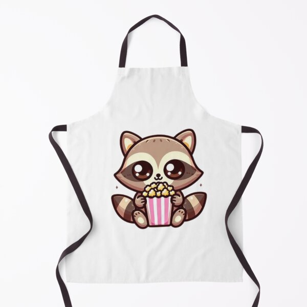 Item preview, raccoon eating popcorn designed and sold by Eternalski.