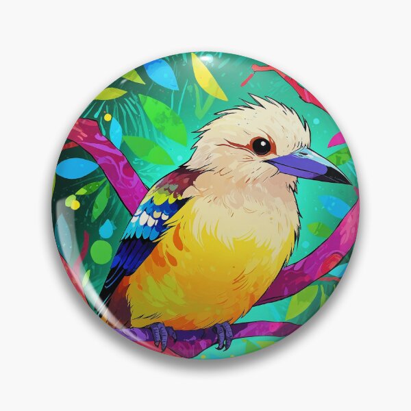 Item preview, The Australian Kookaburra in neon colours designed and sold by AussieConcepts.