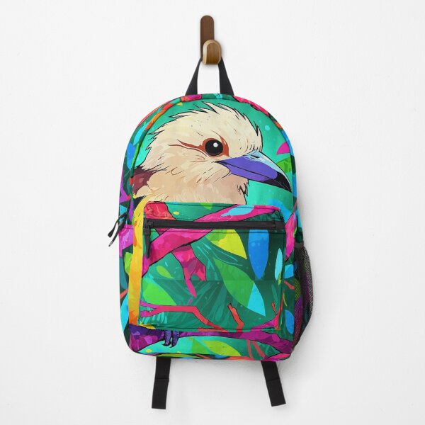 Item preview, The Australian Kookaburra in neon colours designed and sold by AussieConcepts.