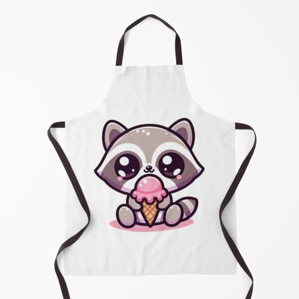 Item preview, mapache comiendo helado designed and sold by Eternalski.