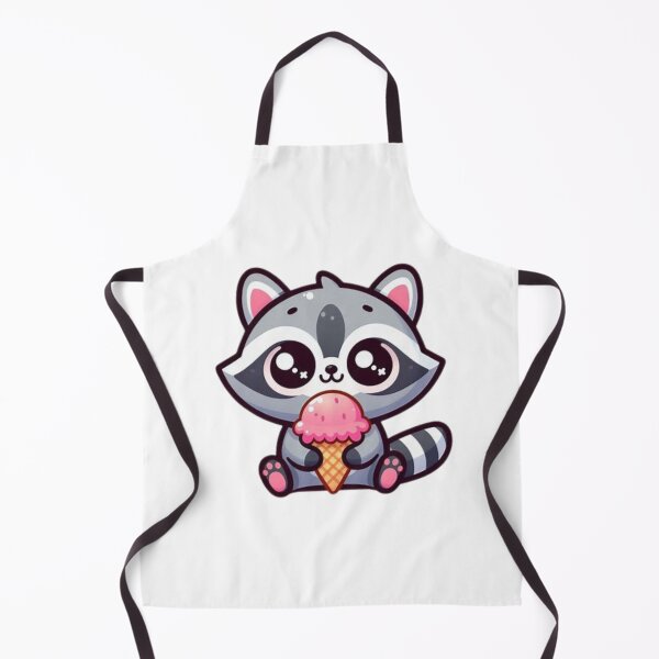 Item preview, mapache comiendo helado designed and sold by Eternalski.