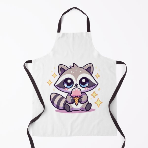 Item preview, mapache comiendo helado designed and sold by Eternalski.