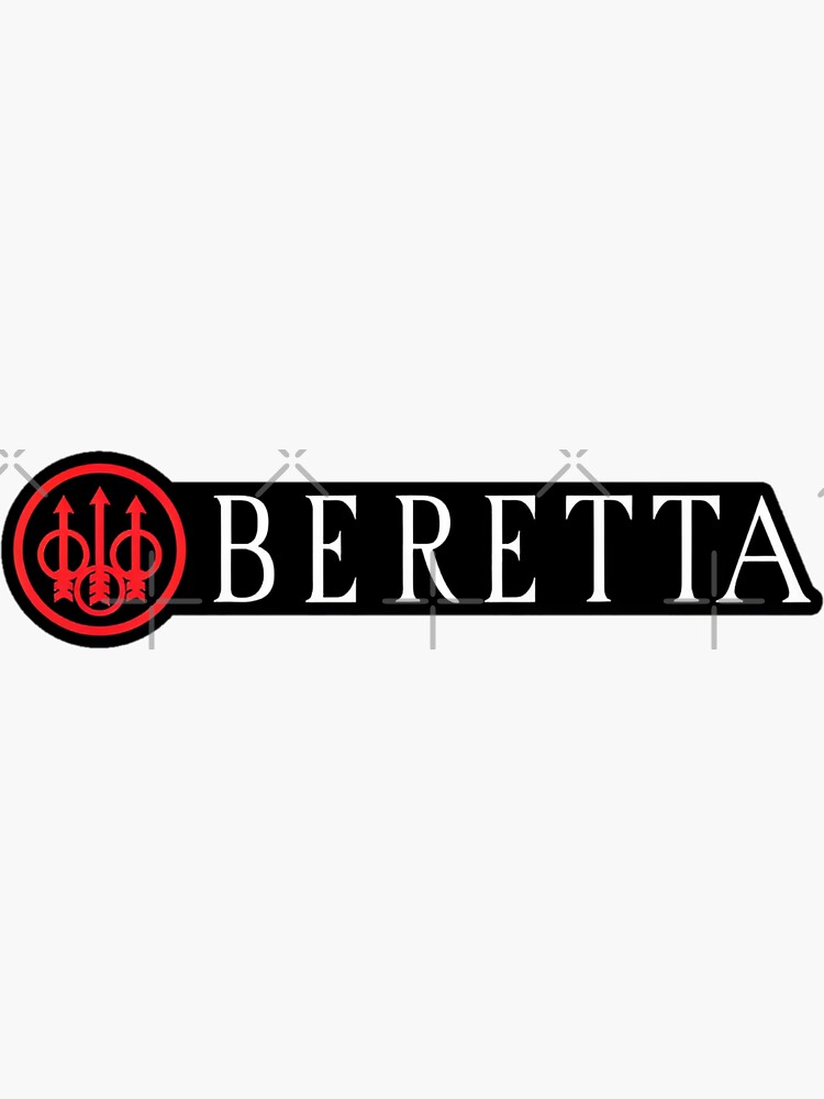 Imagen 3 de 3, Pegatina con la obra armas de fuego beretta, diseñada y vendida por PAPK.