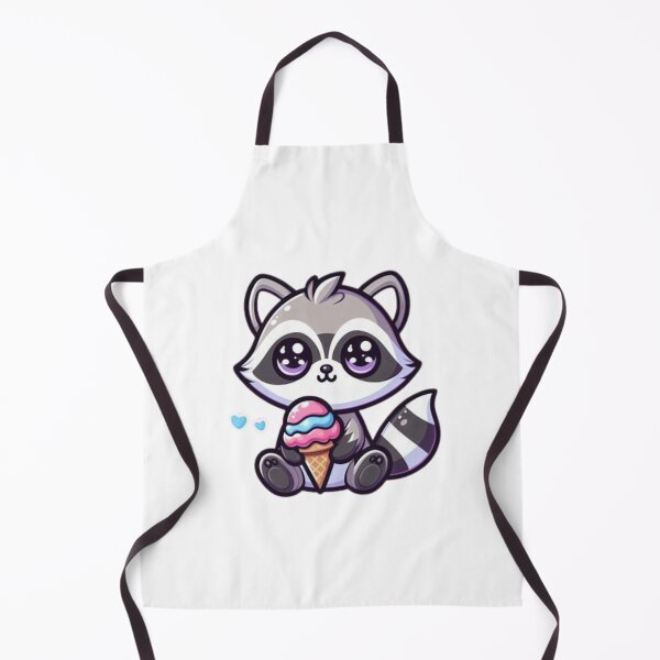 Item preview, mapache comiendo helado designed and sold by Eternalski.