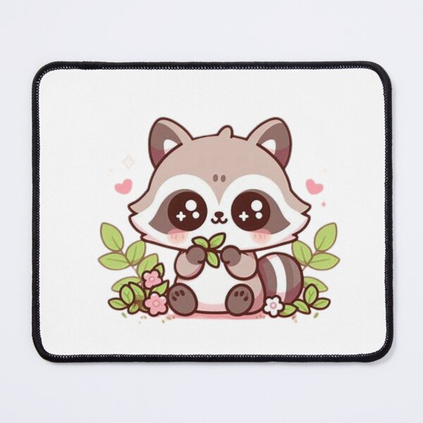 Item preview, raccoon eating seeds designed and sold by Eternalski.