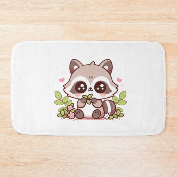 Item preview, raccoon eating seeds designed and sold by Eternalski.