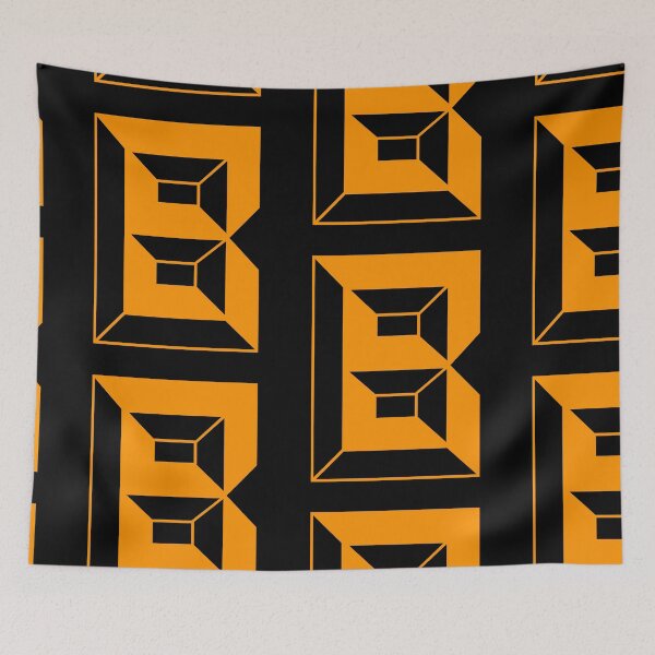 Item preview, Modern Monogram Initial Letter B designed and sold by Lartheviking.