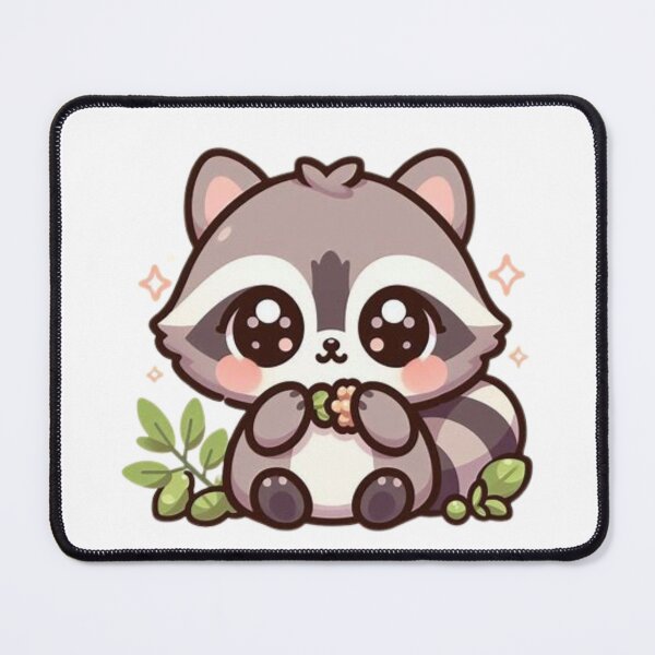 Item preview, raccoon eating seeds designed and sold by Eternalski.