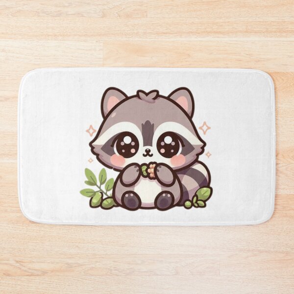 Item preview, raccoon eating seeds designed and sold by Eternalski.