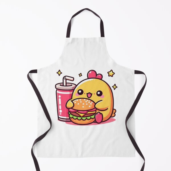 Item preview, chicken eating burger designed and sold by Eternalski.