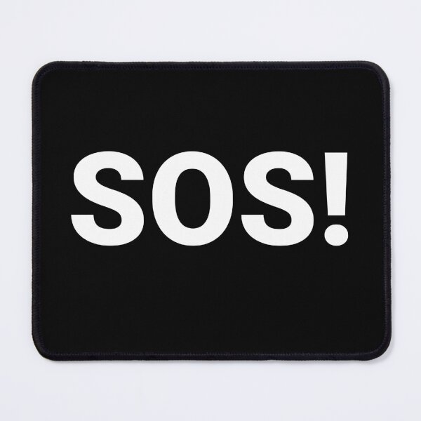 Item preview, SOS! designed and sold by Text-based T-Shirts and Gifts.