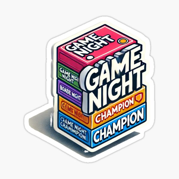 Item preview, Board Game Geek Game Night Champion designed and sold by DKA-2ndBoy.