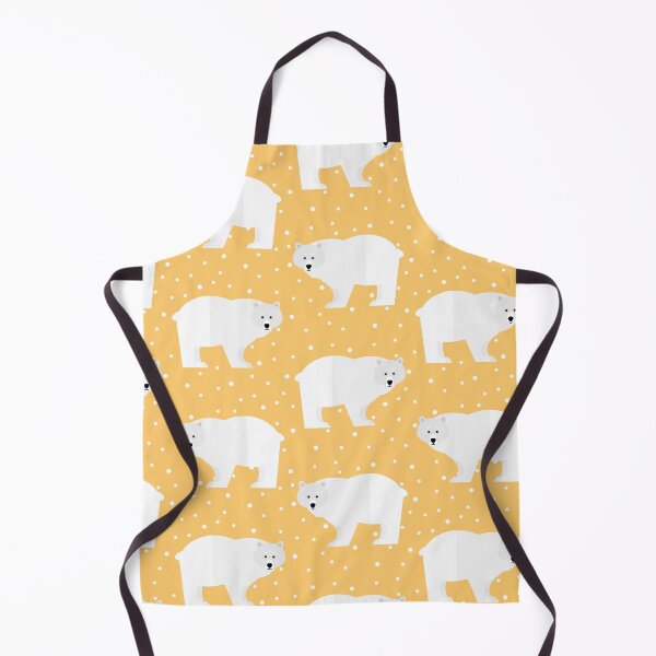 Item preview, Polar bears on yellow designed and sold by reneesillus.