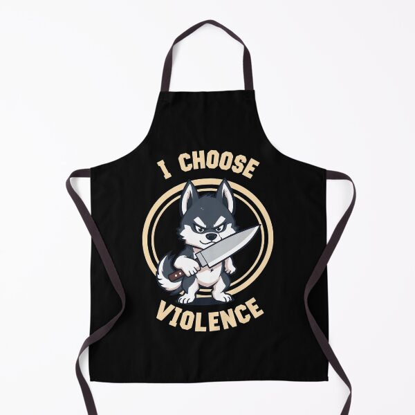 Item preview, I Choose Violence Funny Siberian Husky designed and sold by svarupa.