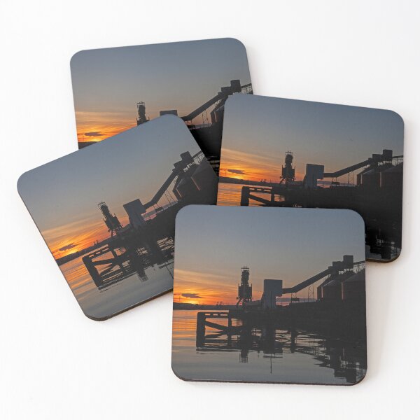 Item preview, Blyth Grain Silos at Sunset  designed and sold by David Patterson.