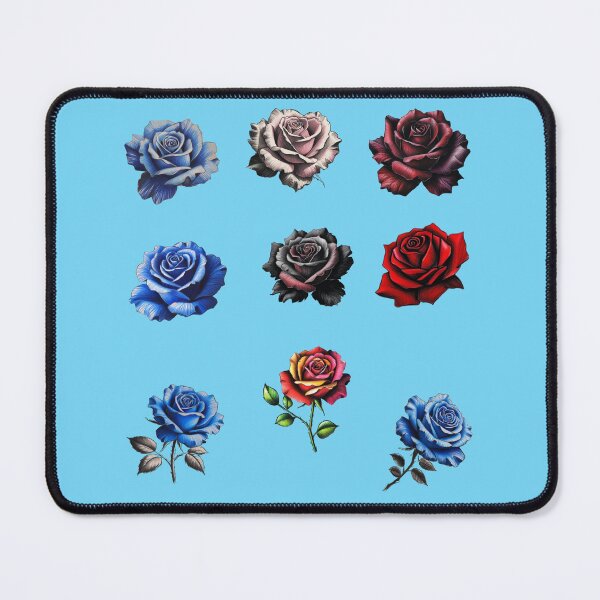 Item preview, Roses Rose Pack Blue Red Enchanted Rose designed and sold by Design_Your_Day.