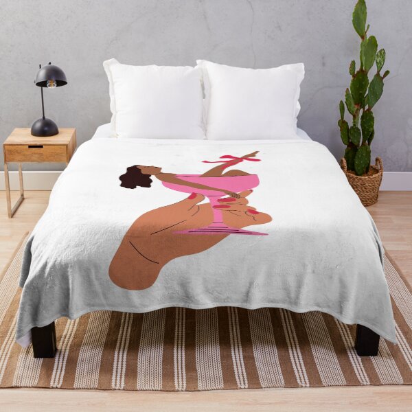 Item preview, A woman is sitting in a martini glass. designed and sold by Innamalinka.