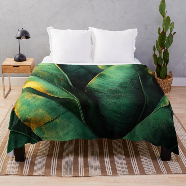 Item preview, Tropical banana leaves nature #pattern #nature designed and sold by JBJart.