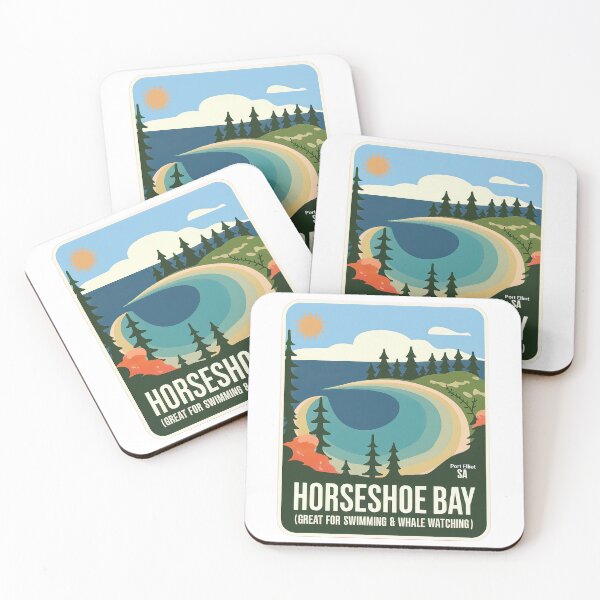 Item preview, Horseshoe Bay (Port Elliot) designed and sold by Random Designs.