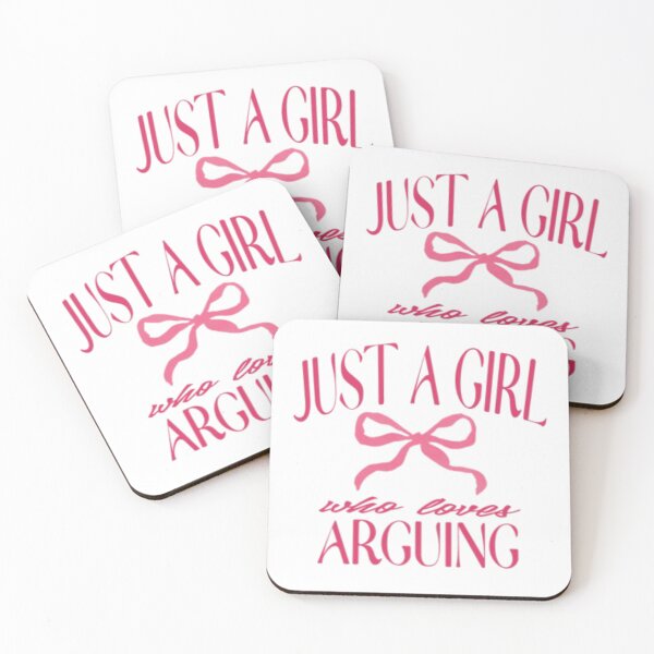 Item preview, Just a Girl Who Loves Arguing – Empowered girl, Art of Argument designed and sold by ZoeBV.