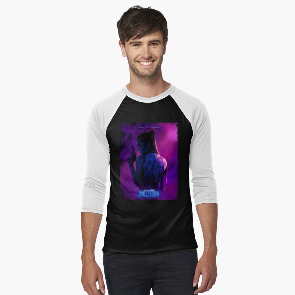 Artikel-Vorschau von Baseballshirt mit 3/4-Arm, designt und verkauft von DIYPlus.