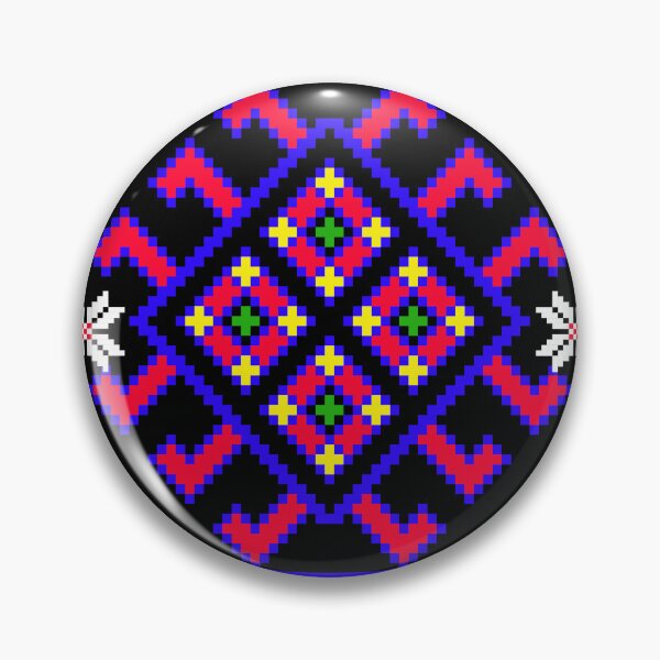 Item preview, Ethnic pixel pattern design designed and sold by DarunDesigns.