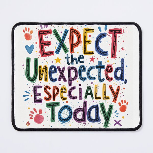 Item preview, Expect the Unexpected, Especially Today designed and sold by weirdAffect.