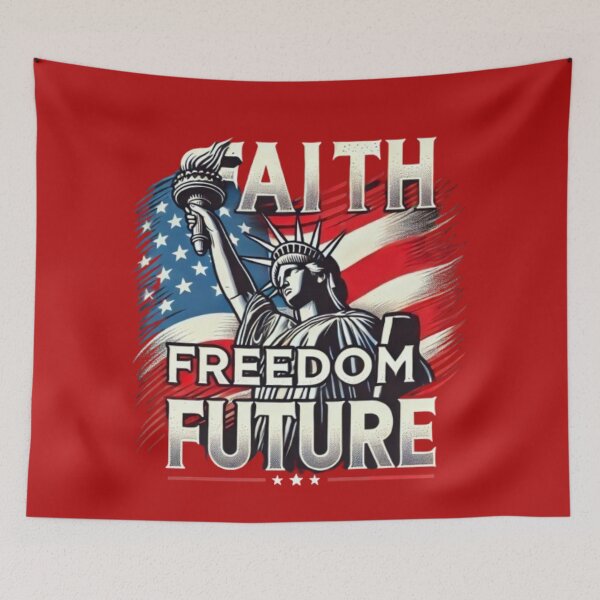 Item preview, Faith Freedom Future Trump Election Celebration designed and sold by BestDetailer.