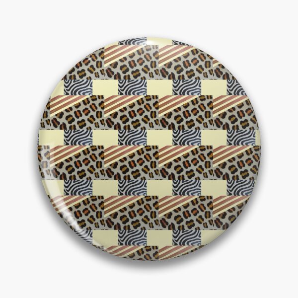 Item preview, Wild Spirit: Leopard rosettes and Zebra lines with land stripes designed and sold by annenambiro.