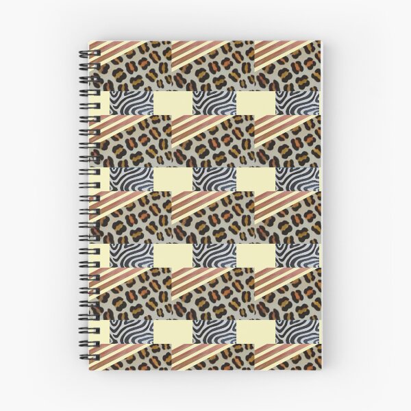 Item preview, Wild Spirit: Leopard rosettes and Zebra lines with land stripes designed and sold by annenambiro.