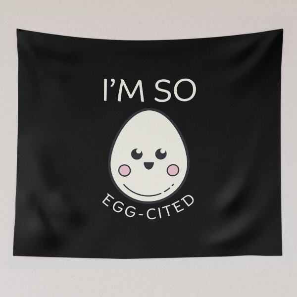Item preview, I'm so egg-cited designed and sold by Peerless-Prime.