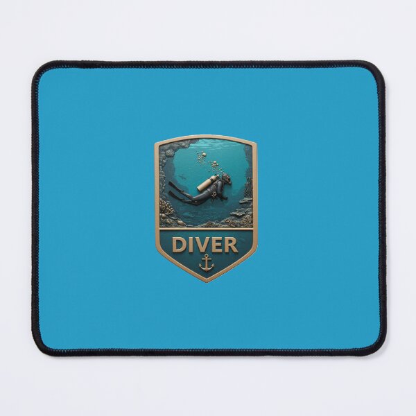 Item preview, Scuba Aqualungs Diver Badge designed and sold by WackyJacks.