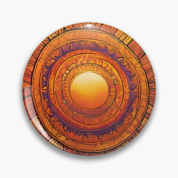Item preview, Solar Mandala - Radiant Energy designed and sold by Line in Bloom.