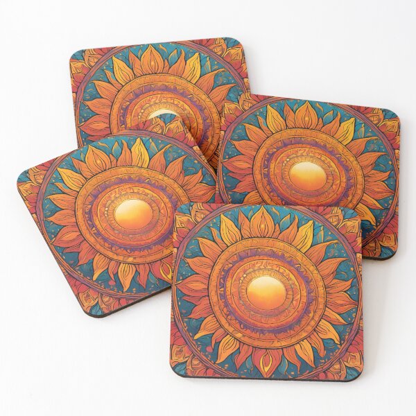 Item preview, Solar Mandala - Radiant Energy designed and sold by Line in Bloom.