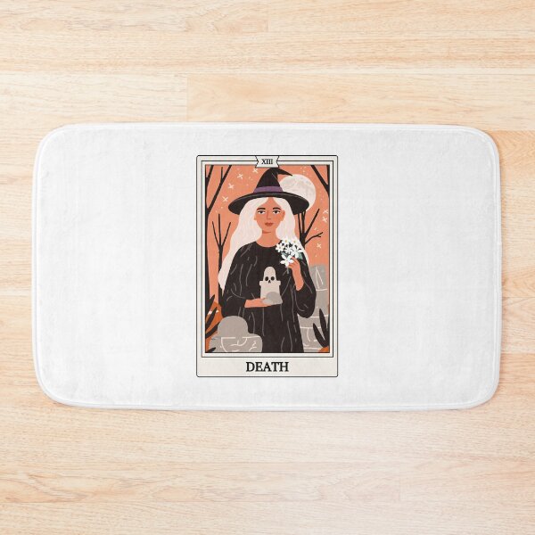 Item preview, Tarot Card - Death - Witches and Cats designed and sold by Shopatmarlow.