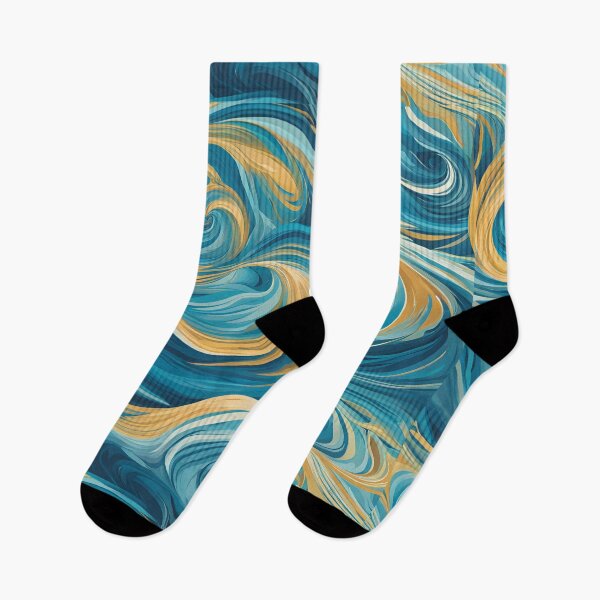Item preview, Aquatic Dance of Flowing Water Patterns v2 designed and sold by Traloch O'Laoi.