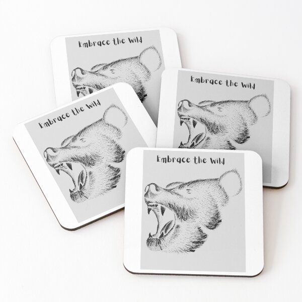 Item preview, wild wolf designed and sold by DigitalCraftCo-.