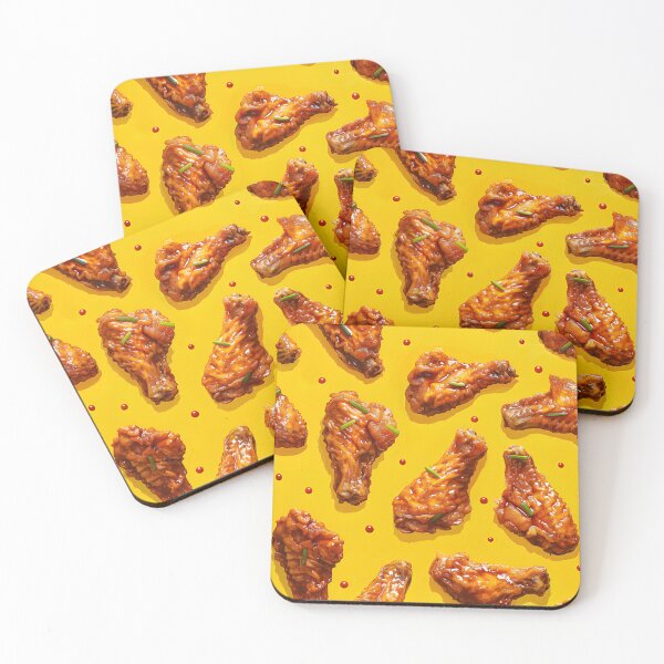 Item preview, Golden Bites: The Chicken Wings designed and sold by MAKILIA.