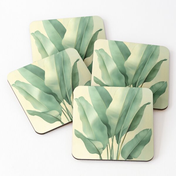 Item preview, Tropical banana leaves nature #pattern #nature designed and sold by JBJart.