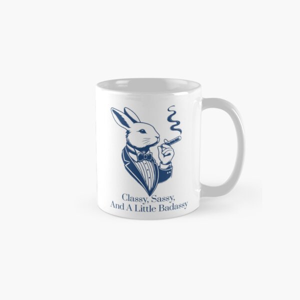 Item preview, Funny Classy Rabbit Smoking Cigar designed and sold by Rott515.