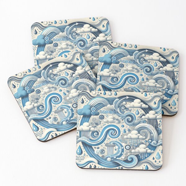 Item preview, Water Cycle Motion in Seamless Flow designed and sold by Traloch O'Laoi.