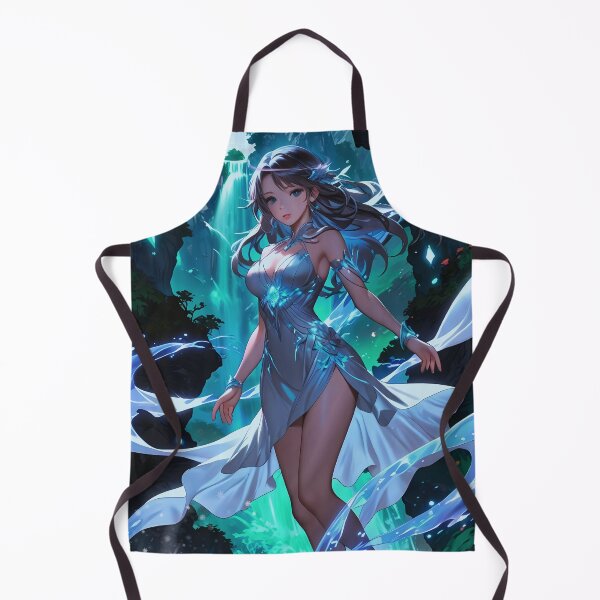 Item preview, The Crystal maiden of Frozen lakes - Dreamlike Art & Poetry designed and sold by Designs-Labs.