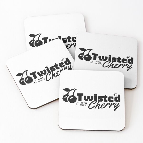 Item preview, TWISTED CHERRY  - Basic Logo (Black)  designed and sold by Discothreadz.
