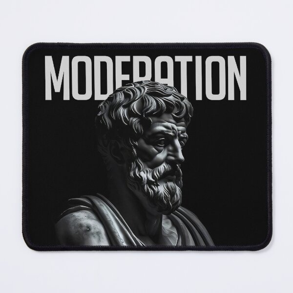 Item preview, MODERATION - Stoic Virtue & Mentality designed and sold by Patryk Wiatrowski.
